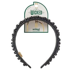 WICKED Black Pearl Headband